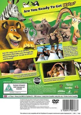 DreamWorks Madagascar - Escape 2 Africa box cover back